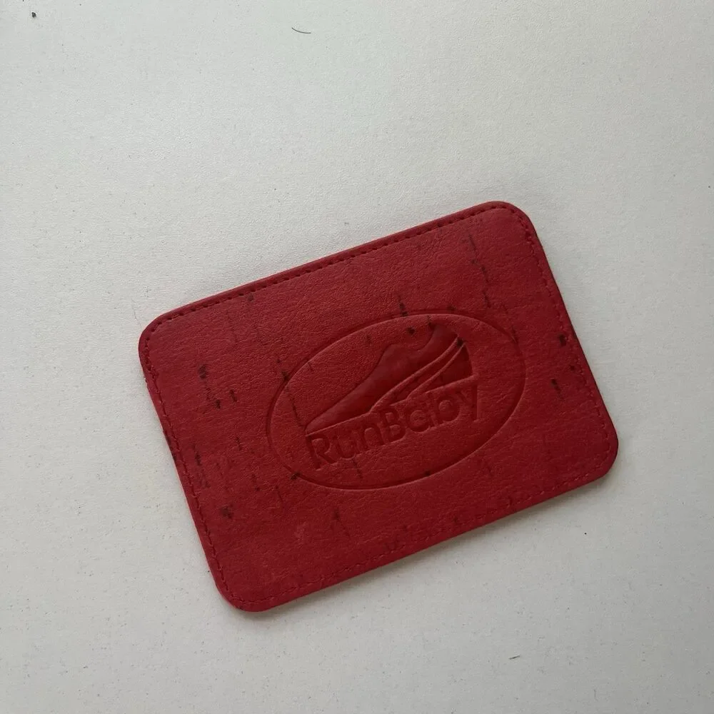 New Run Baby Ultra Thin Sport Wallet in Red